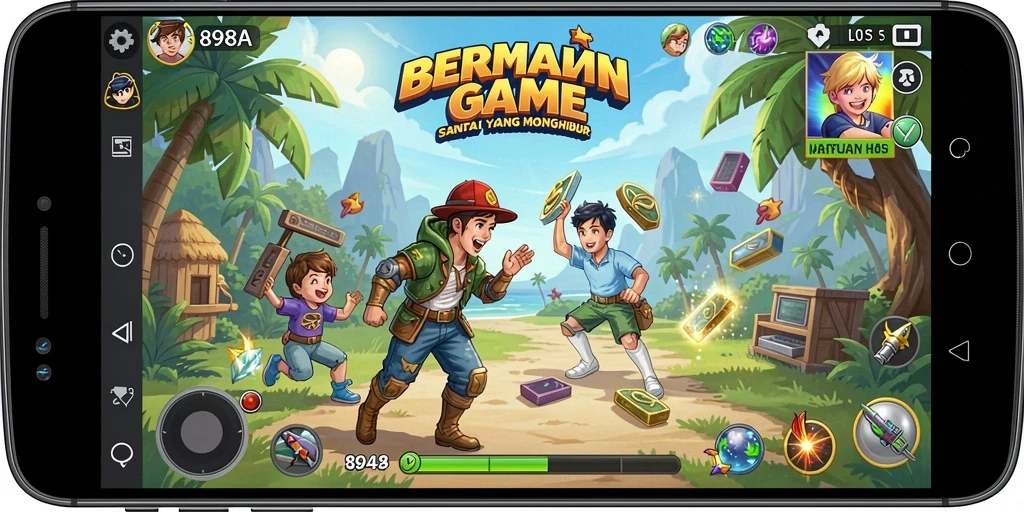 Screenshot 898A yang menunjukkan gameplay seru dan menyenangkan.
