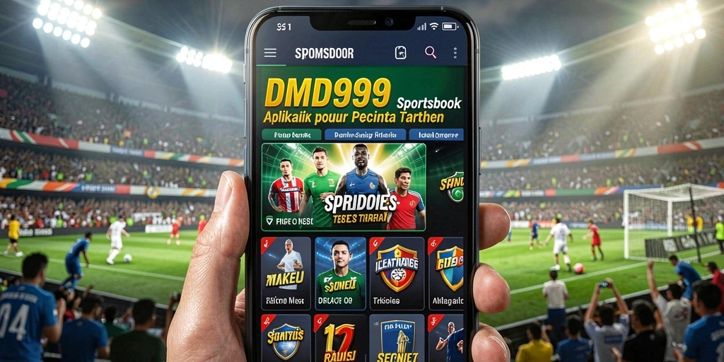 Tampilan utama gameplay DMD999 saat memasang taruhan.