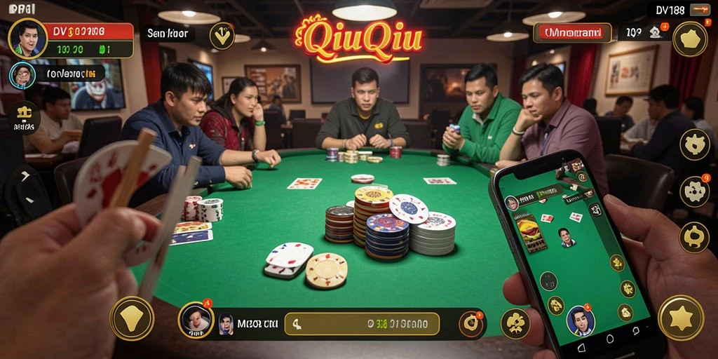 Screenshot gameplay QiuQiu yang menarik dan memikat.