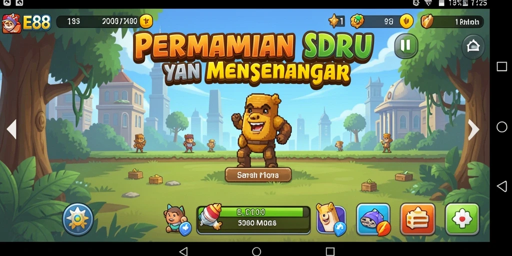 Tampilan menarik dari gameplay E88 yang penuh dengan kesenangan.