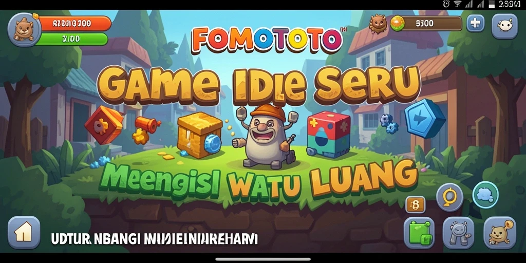 Tampilan gameplay FOMOTOTO yang menarik dan interaktif.