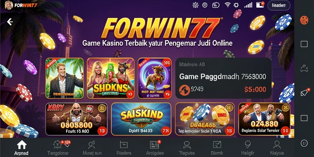 Menampilkan gameplay seru dan mendebarkan dari FORWIN77.