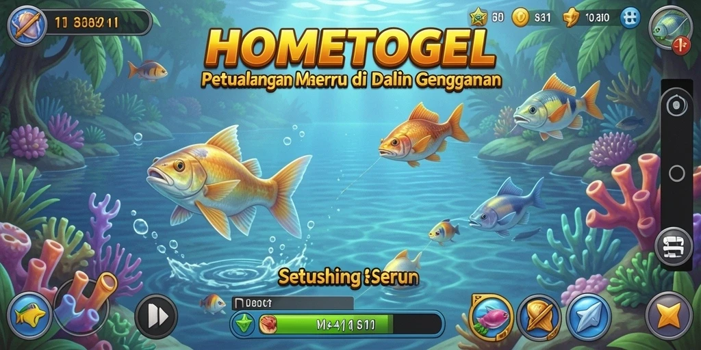 Tangkapan besar di HOMETOGEL dalam suasana memancing yang indah.