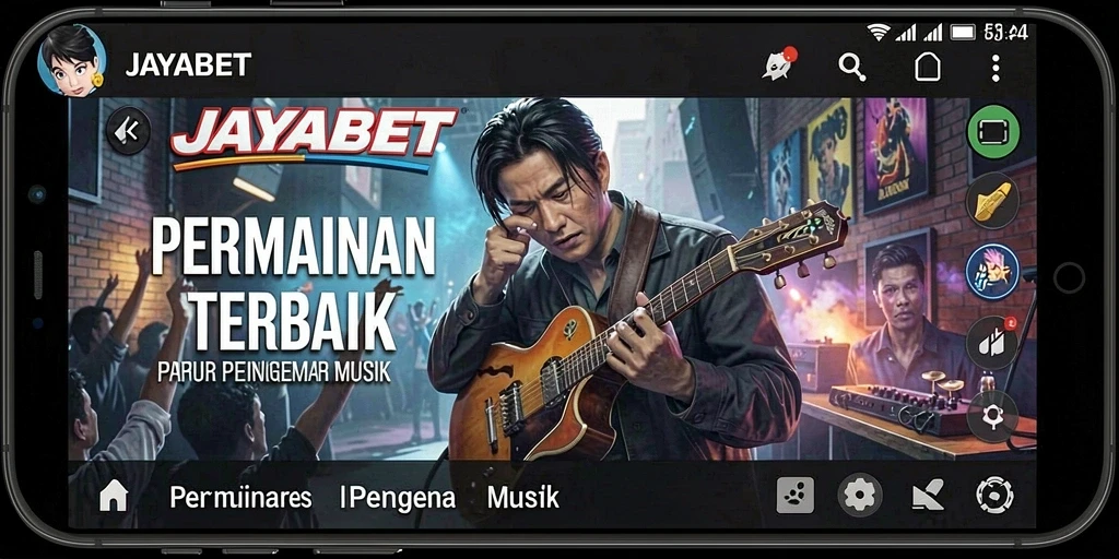 Tampilan gameplay JAYABET yang menarik dengan berbagai pilihan lagu.