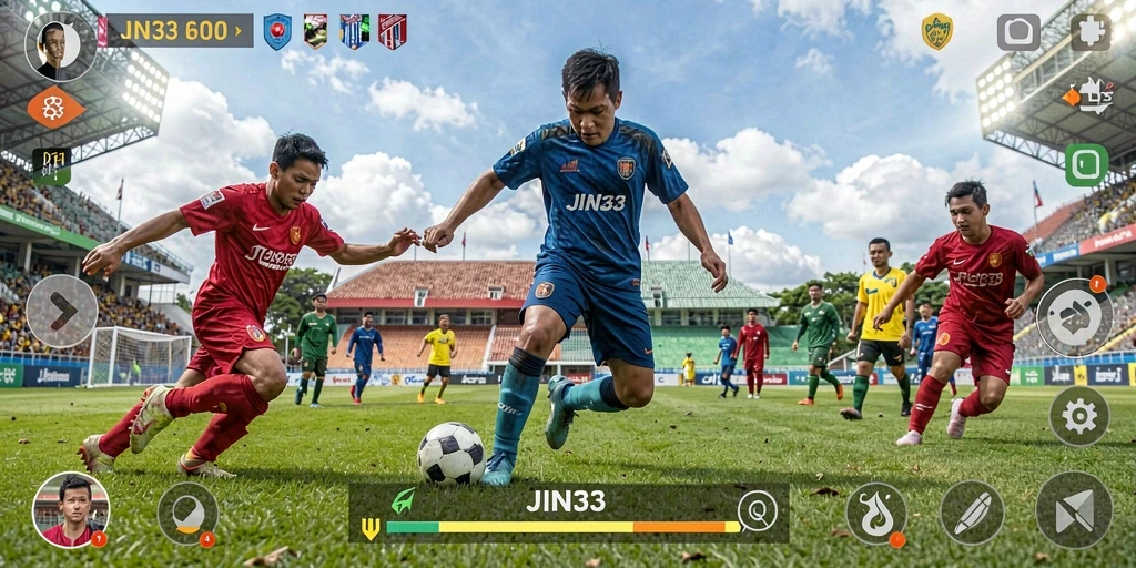Tampilan gameplay <strong>JIN33</strong> yang mendebarkan dan realistis.