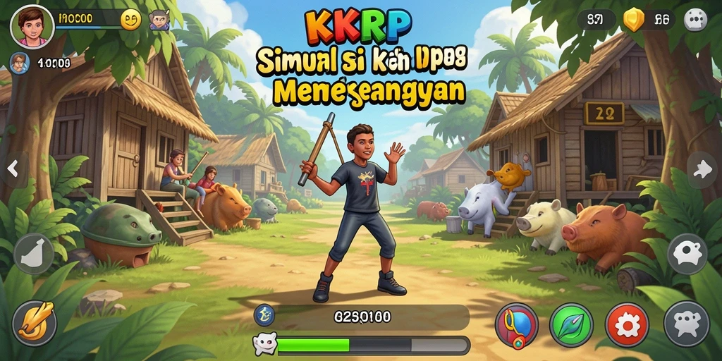 Gameplay menarik dari KKRP dengan simulasi kehidupan yang realistis.