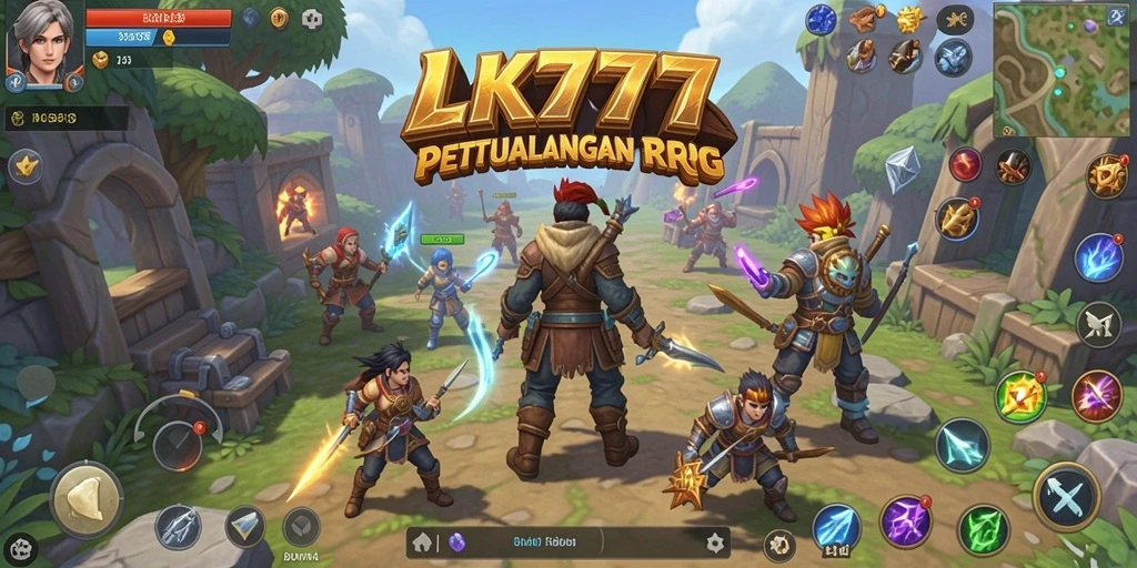 Tampilan gameplay LK777 yang mendebarkan dan penuh aksi.