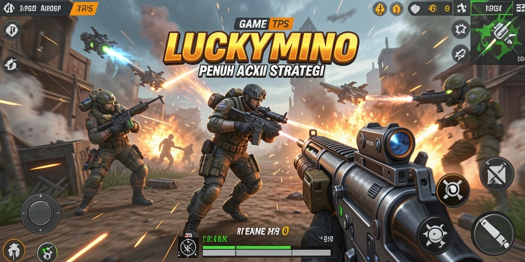 Tangkap suasana pertempuran seru di LUCKYMINO!
