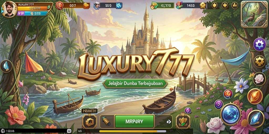 Tampilan gameplay <strong>LUXURY777</strong> yang mendebarkan di dunia terbuka.