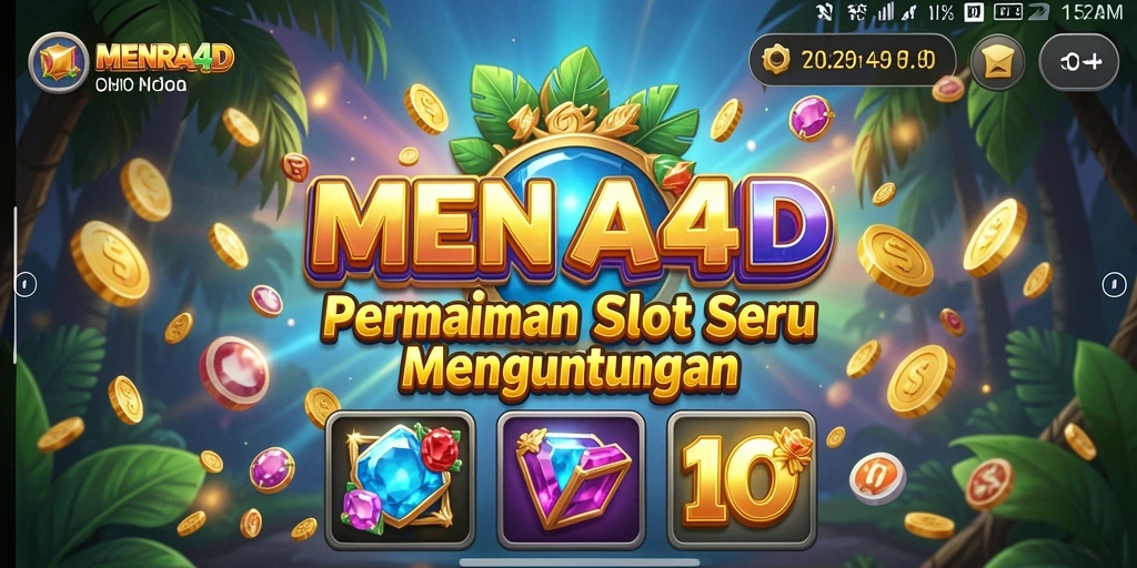 Gameplay menarik dari MENARA4D slot dengan tema beragam.