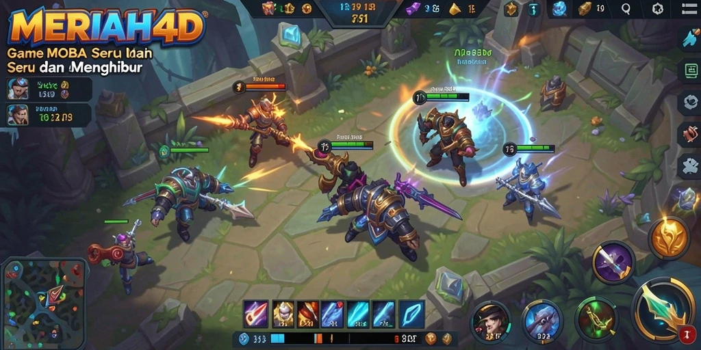 Tampilan gameplay seru dari MERIAH4D dengan karakter yang beragam.
