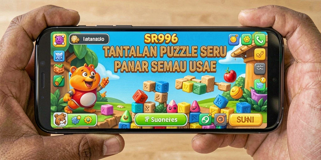 Tampilan gameplay puzzle yang menarik di SR996.