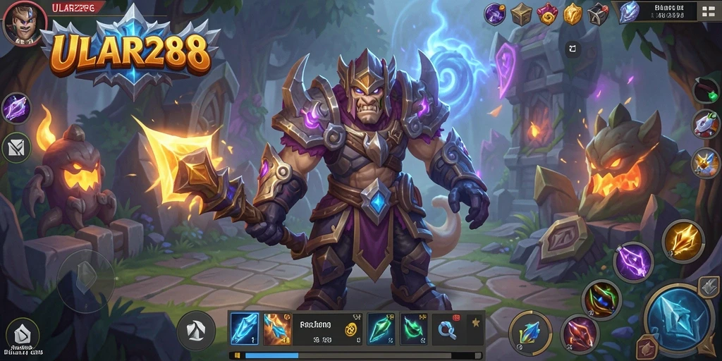 Tampilan gameplay ULAR288 yang memukau dalam aksi ARPG.