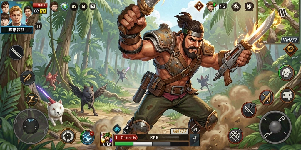 Gameplay seru dan grafis memukau di VM777.