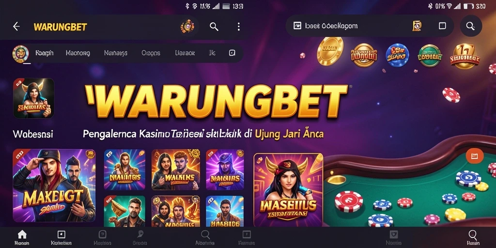 Gameplay seru di WARUNGBET, rasakan nuansa kasino langsung.