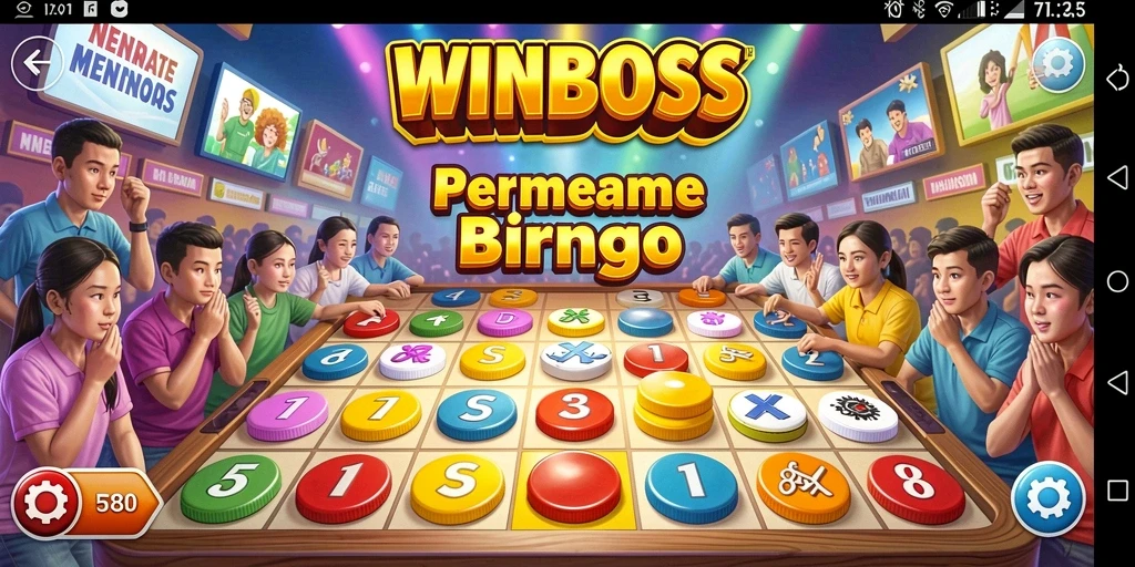 Tampilan gameplay seru dan interaktif dalam permainan Bingo.