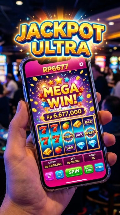 Tampilan halaman utama rp6677 yang menarik.